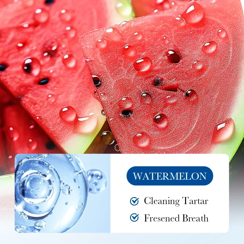 20pcs Mouthwash Teeth Whitening Guru Nanda Teeth Pulling Oil Watermelon Flavor Portable Mouth Wash Freshen Breath Clean Oral. 