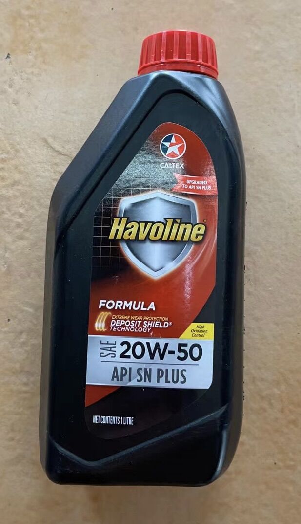 Caltex Formula Motorcycle Authentic Caltex Havoline Formula Sae 20W-50 API SN Plus 1 ...