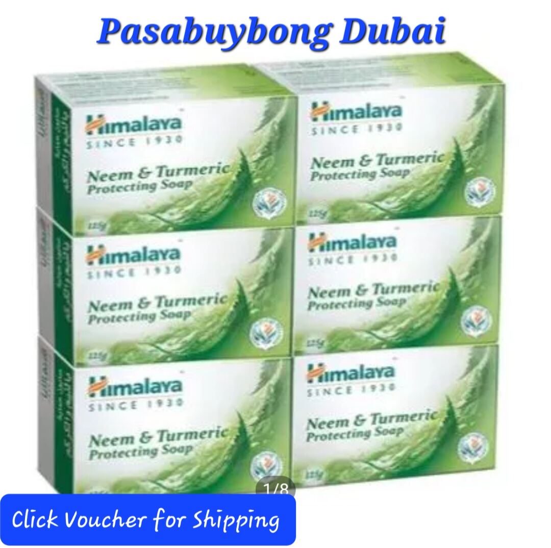 Himalaya Herbals 6BARx75g Neem And Turmeric Soap Dubai UAE Lazada PH