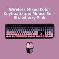 Mofii | Wireless Quiet Chocolate Keyboard Mouse Set