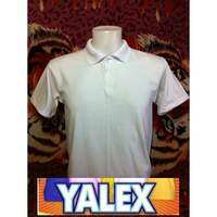 Yalex Plain Polo White with Collar ( Cotton )