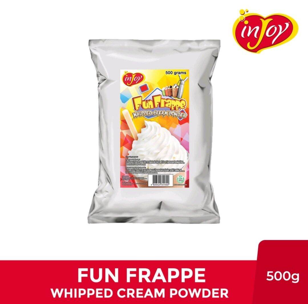 inJoy FunFrappe Whipped Cream Powder 500g Lazada PH