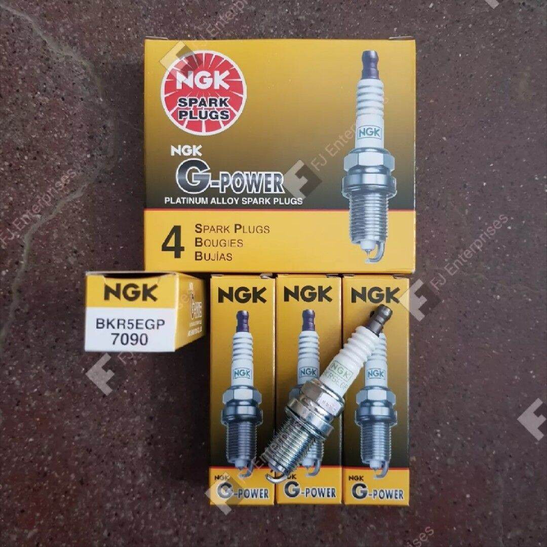 NGK BKR5EGP Platinum Alloy spark plug FOR Honda FIT Jazz GD 20022010