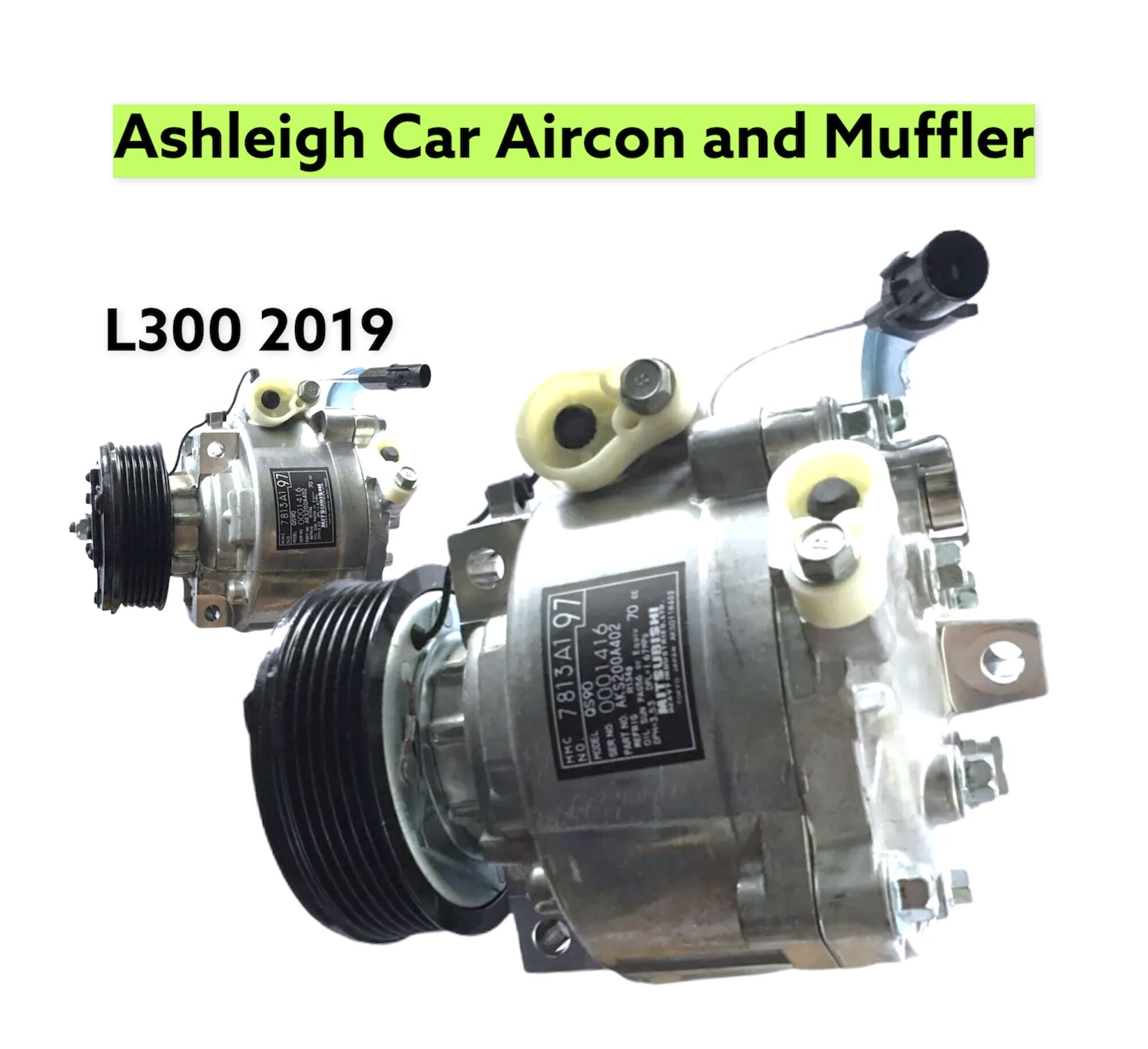 Mitsubishi L300 QS90 F/B 2019 Compressor Car aircon parts supplies ...