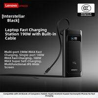 ThinkPlus | Airplane Portable Quick Charging Power Bank with Cable 20000mAh