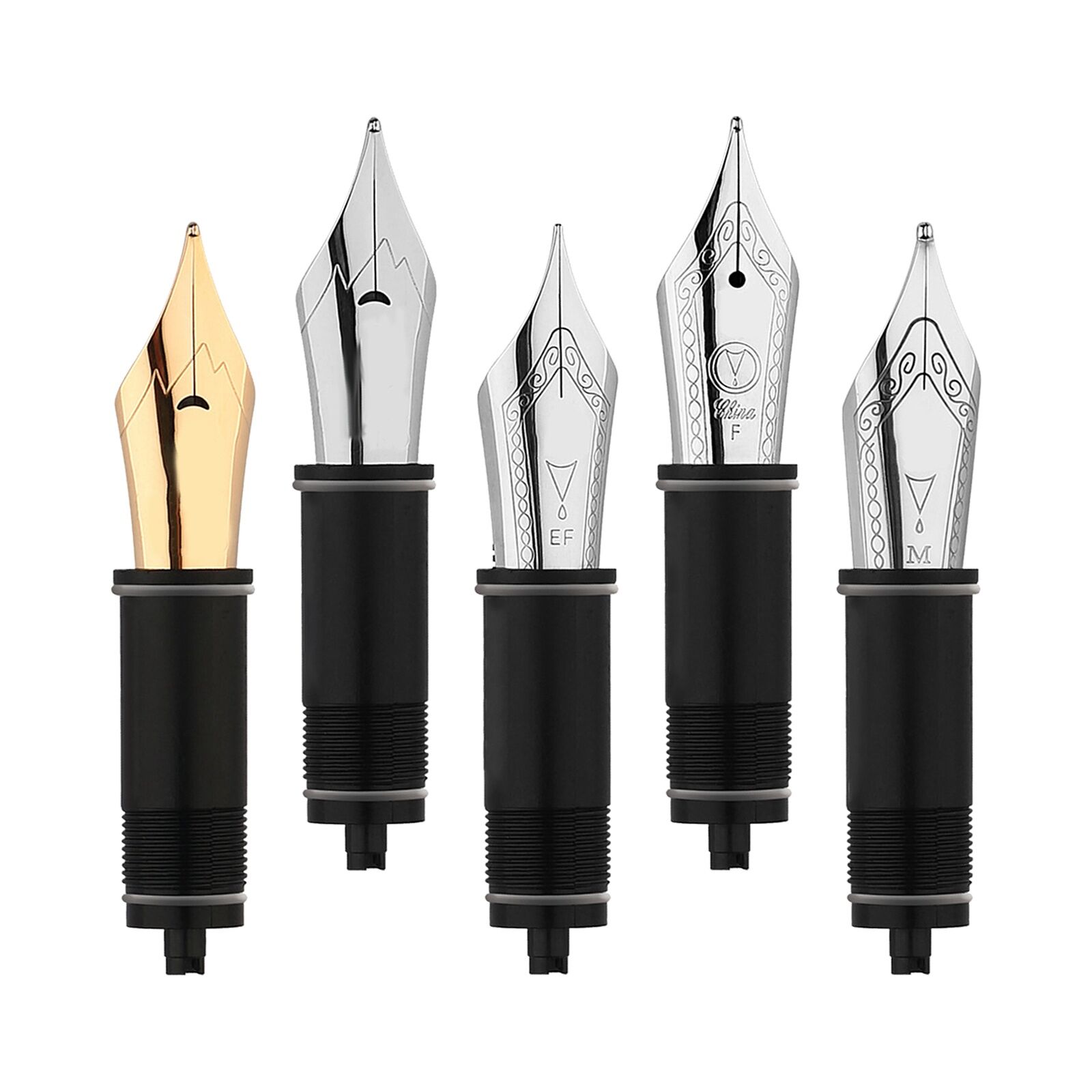 1piece Moonman 35# gold-plated nib for majohn C1 C2 600S M6 fountain pen replacement nibs school writing supplies stationery. 
