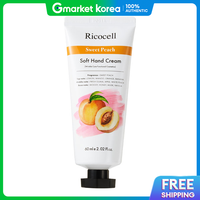 Soft Hand Cream Sweet Peach 60ml Refreshing/Hydrating