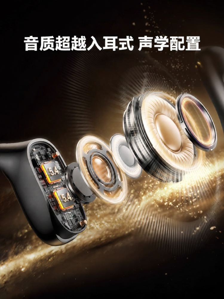 For Reno8 For K10 New Hanging Ear Design Bluetooth Headset