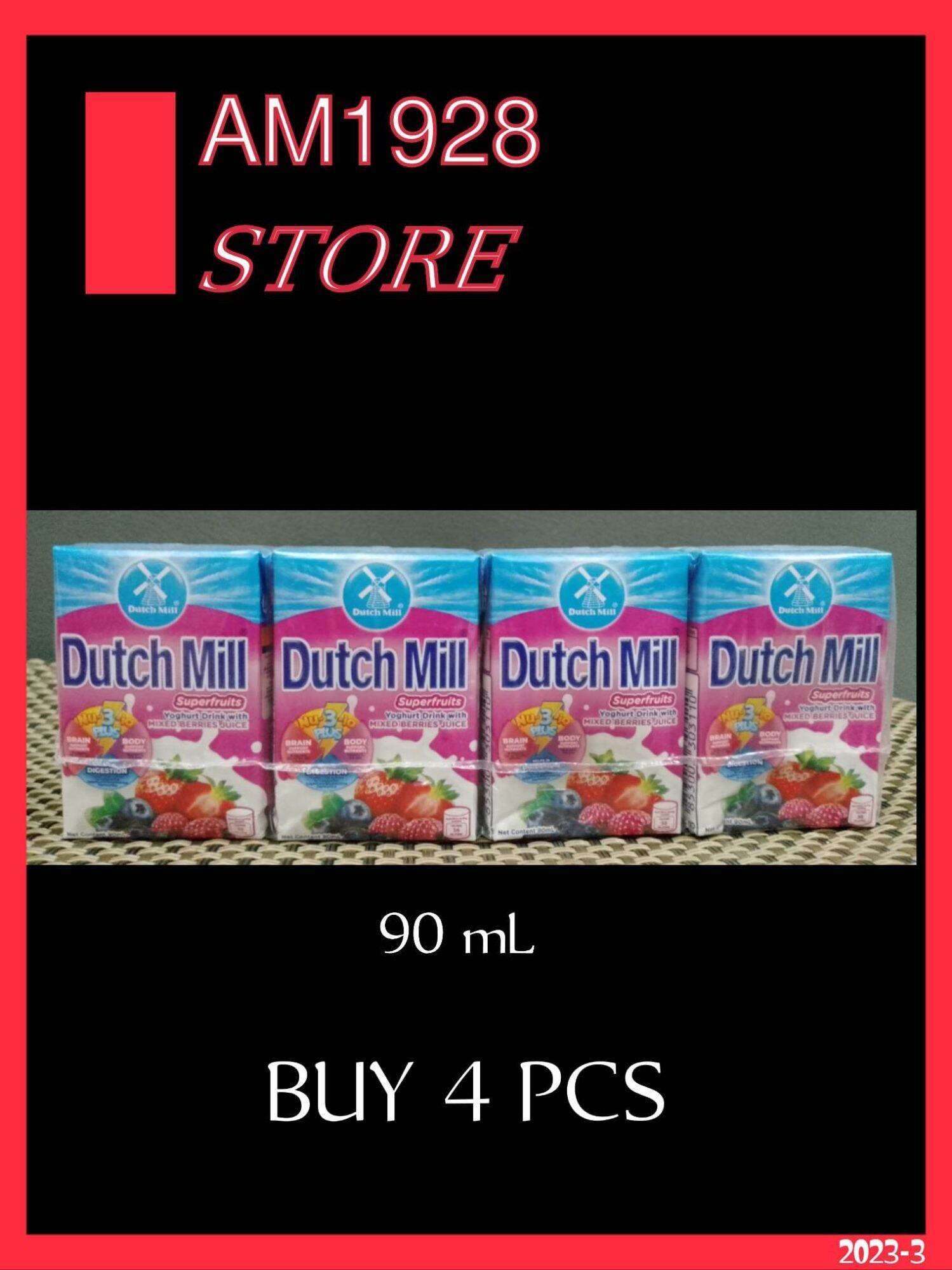 Dutch Mill Yoghurt Drink Super Fruits 90mL | Lazada PH