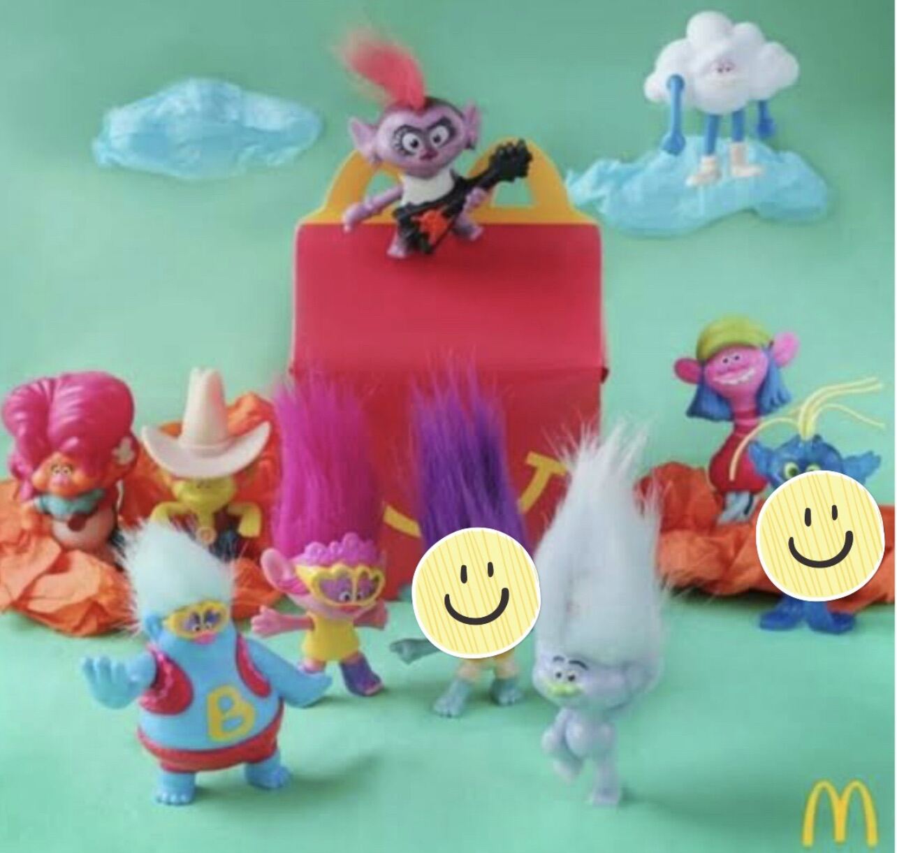 Trolls Mcdonalds Happy Meal Toys 