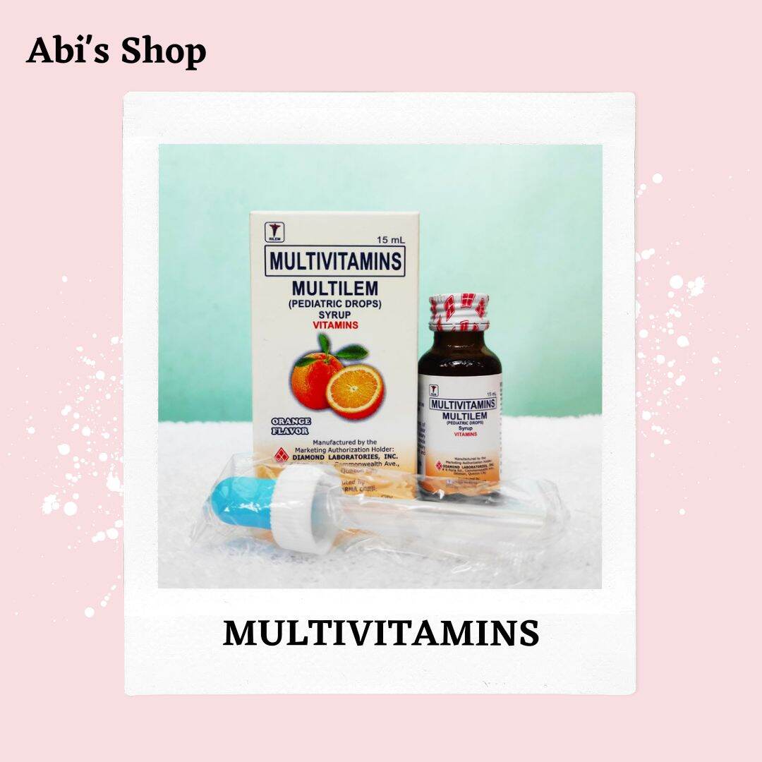 Multivitamins Drops 15ml MULTILEM Lazada PH