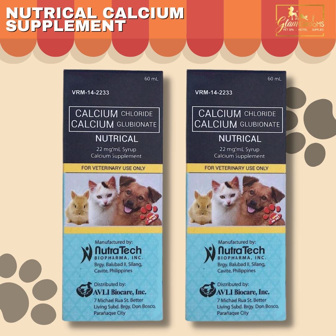 Nutrical Calcium Supplement for dogs and cats 120ml. 