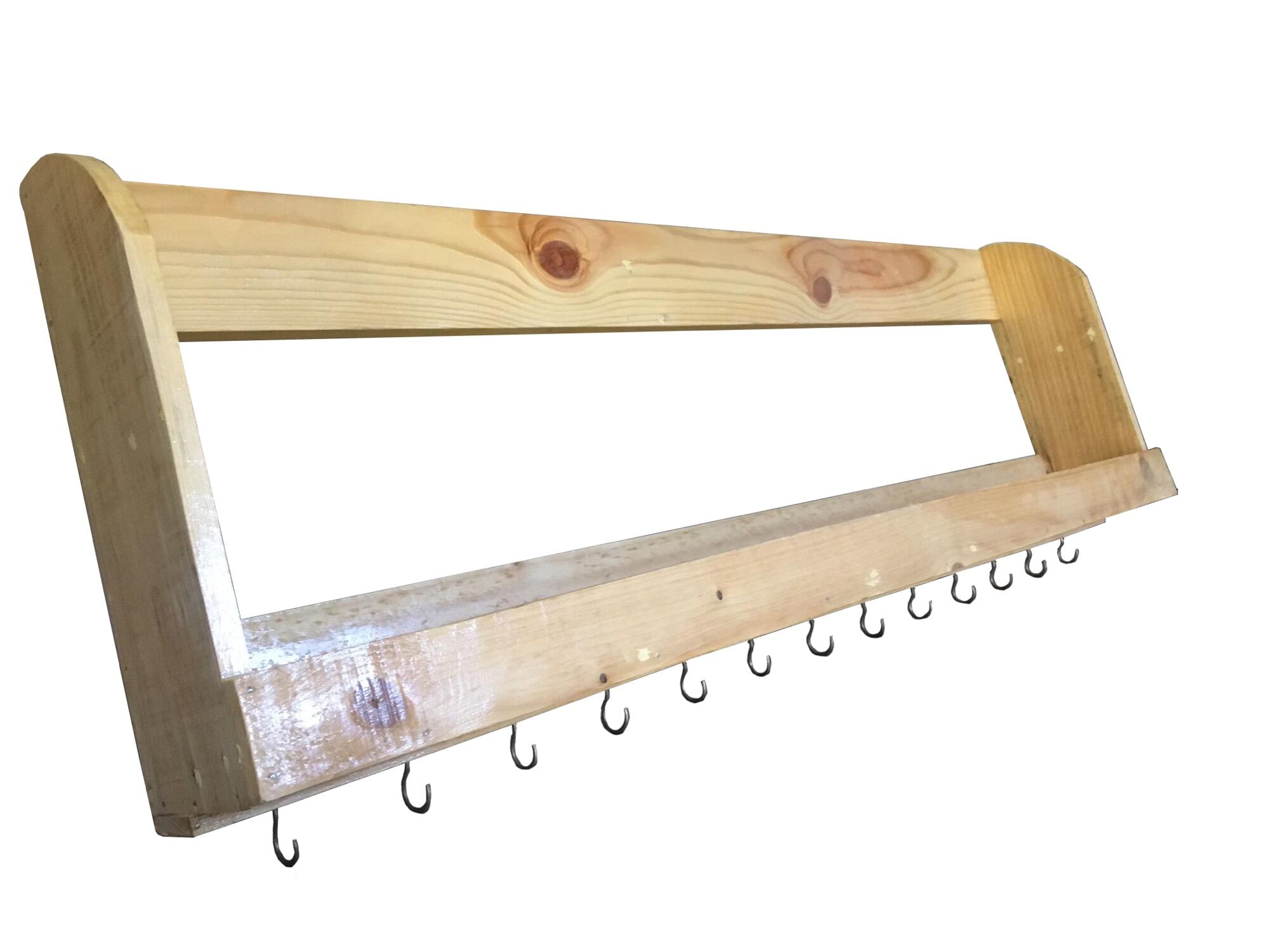 Balochina Racks Wall condiments rack, solid wood made up of palochina | Lazada PH