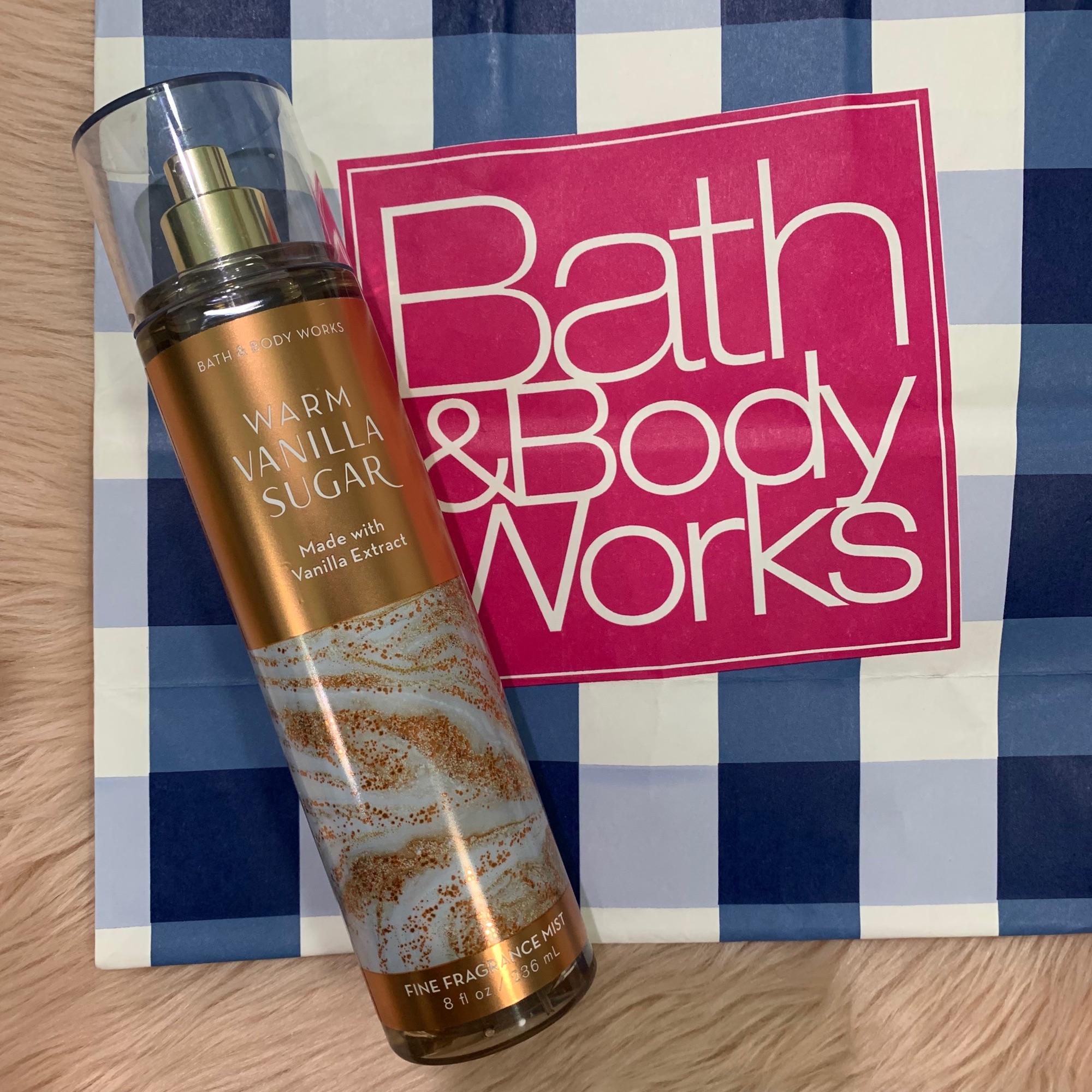 Bath & Body Works Warm Vanilla Sugar Fine Fragrance Mist