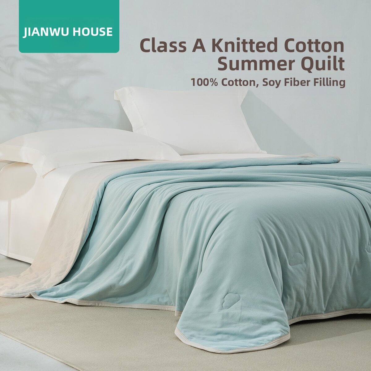 Washable Safety Grade A Summer Cotton Thin Quilt Presyo  2,603 Piso*Libreng Shipping