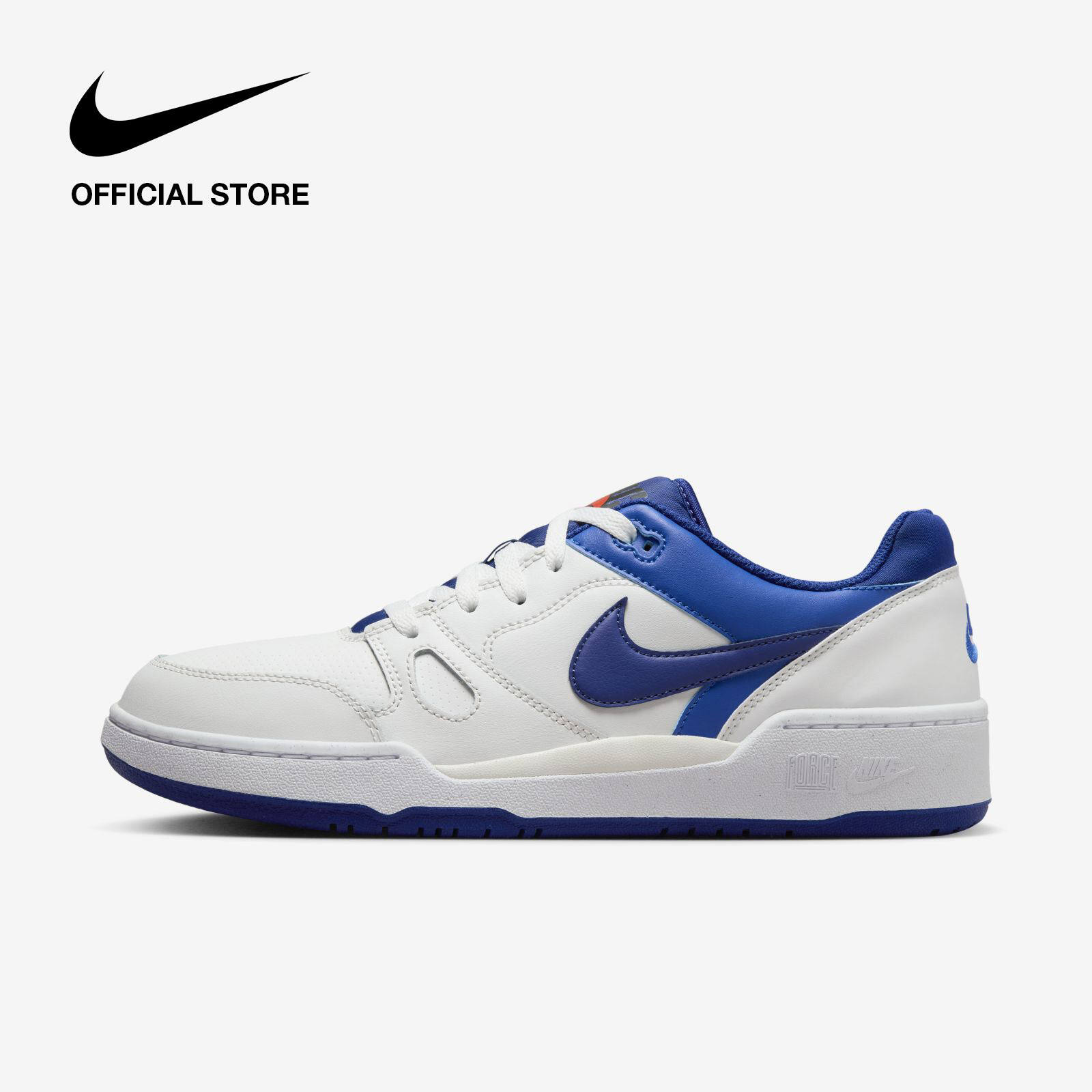 [VOUCHER 42% + MUA 2 TẶNG QUÀ] Giày Thể Thao Nike Mens Full Force Low Shoes - Summit White