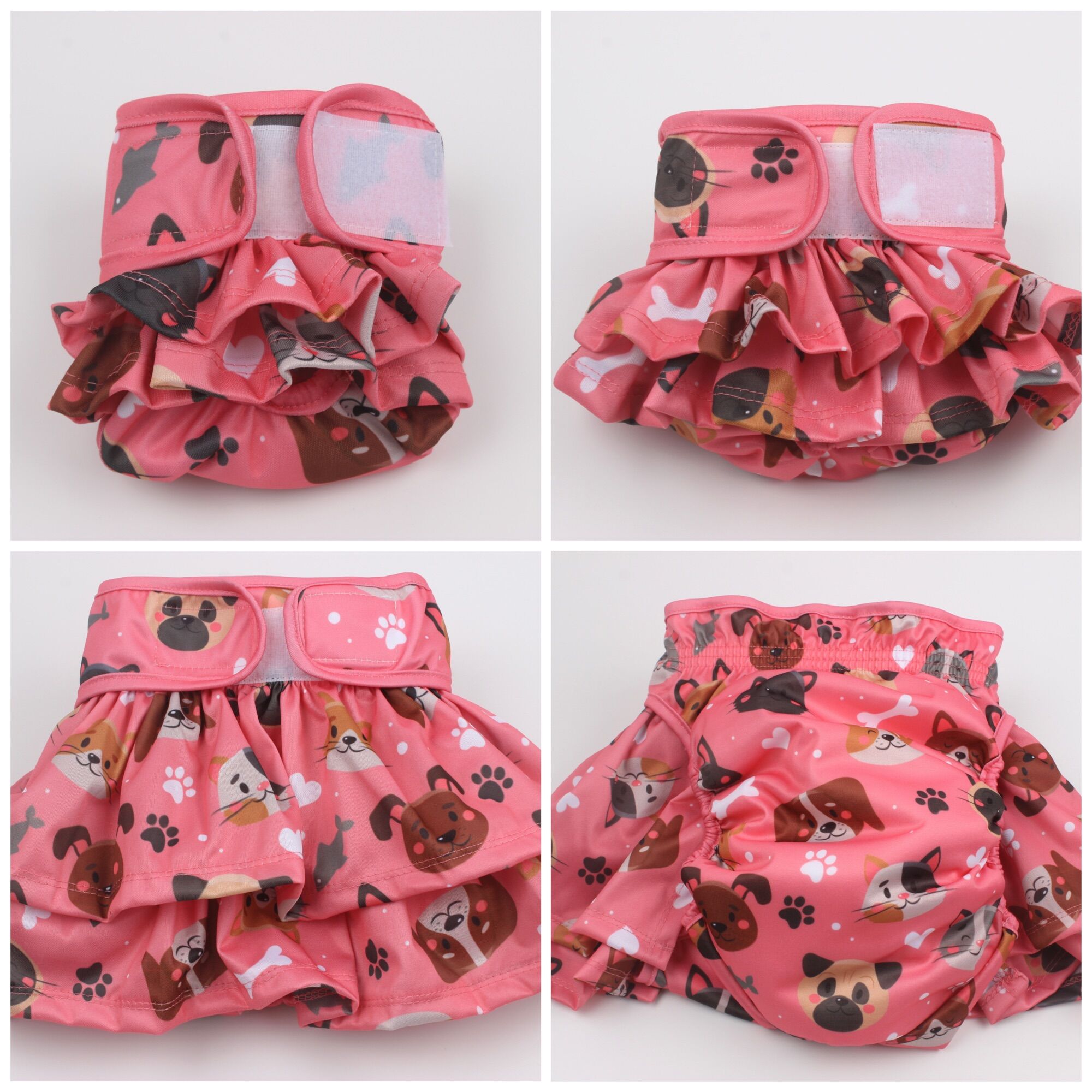 Stunning Breathable Dog Crate Skirt With Built-In Water Drainage System image