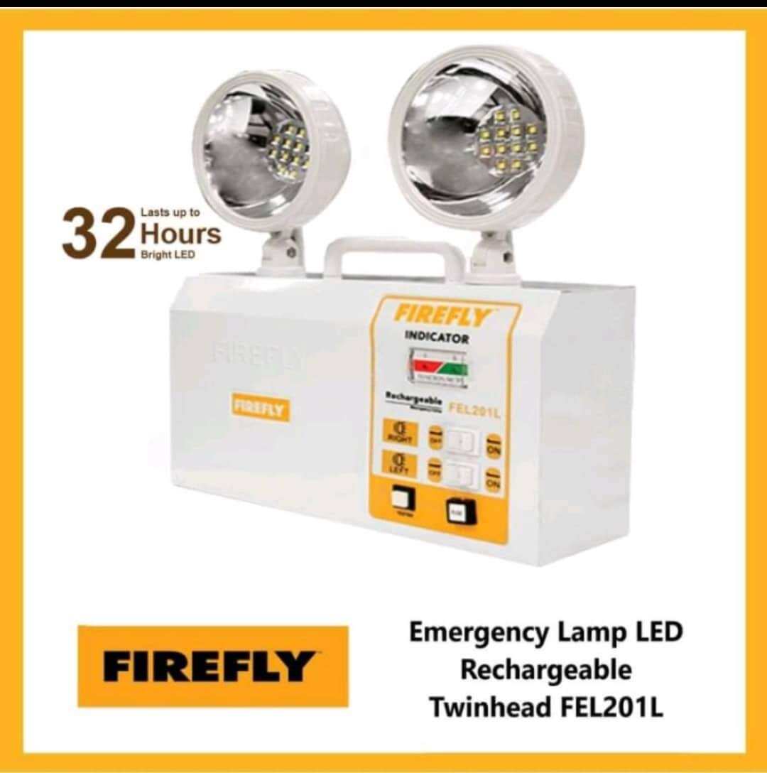 Rechargeable Twinhead Emergency Lamp - Firefly Electric and Lighting  Corporation