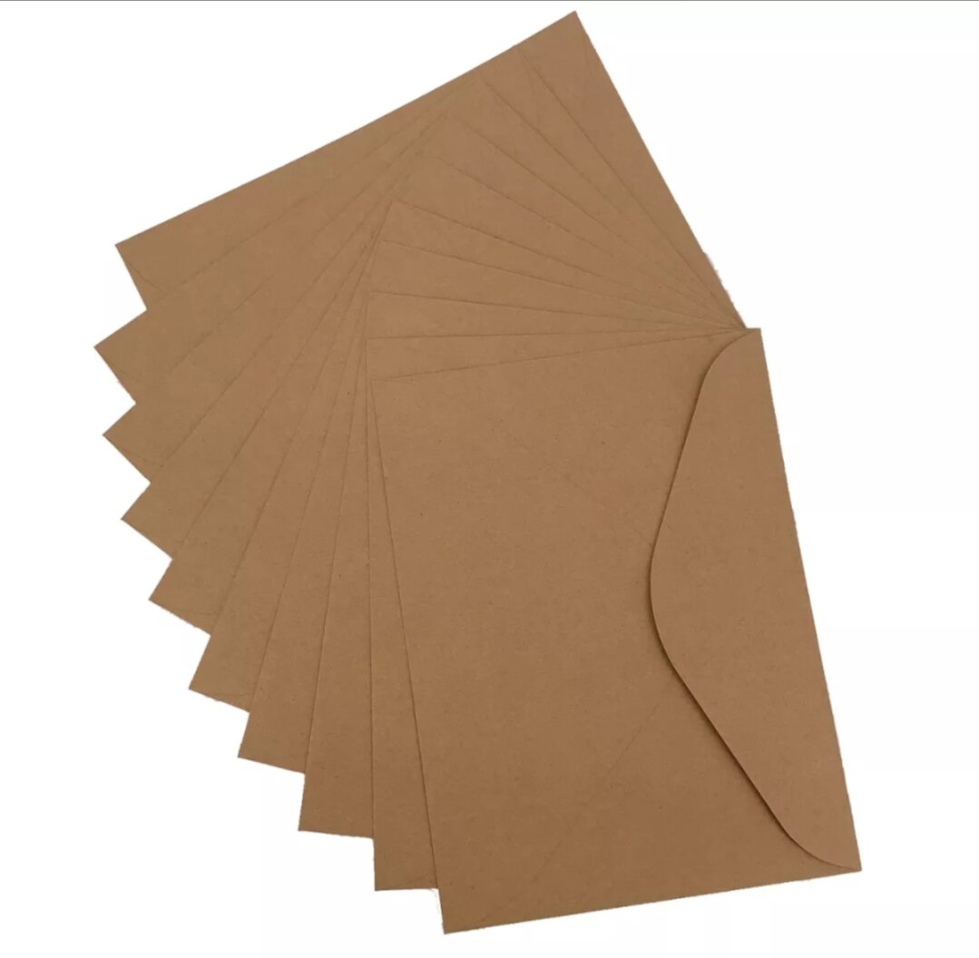 12 pcs brown envelope long and shorts envelope. 