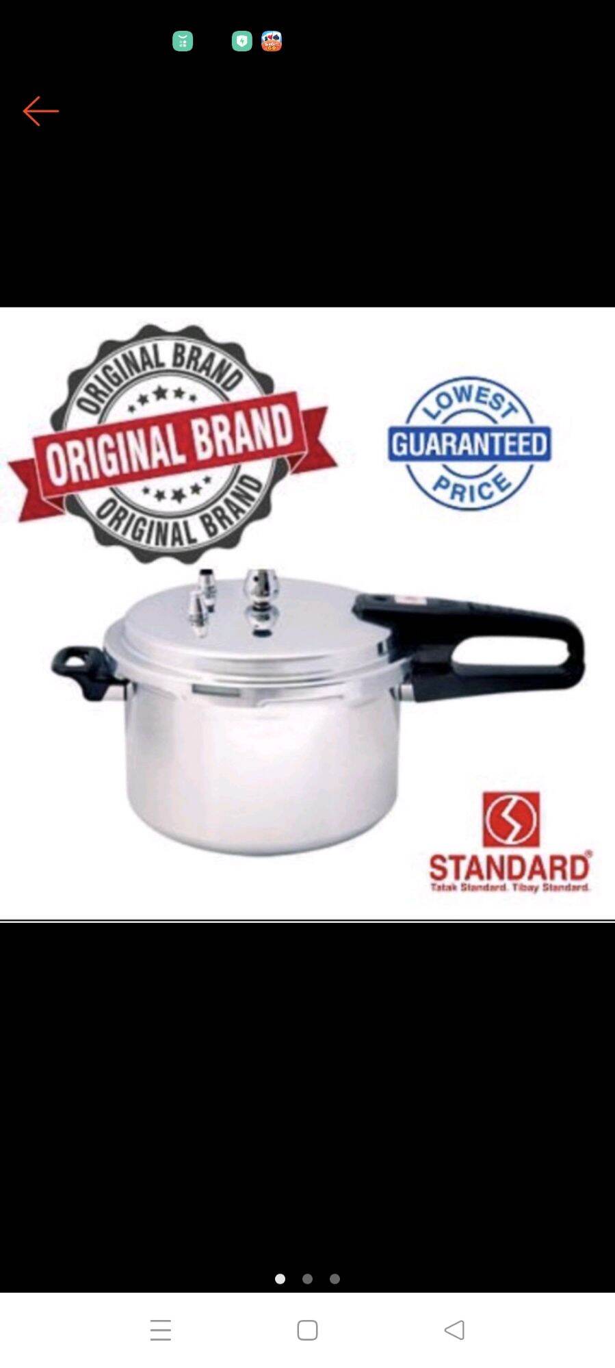 Standard Pressure Cooker 8 quarts SPC8QC Lazada PH