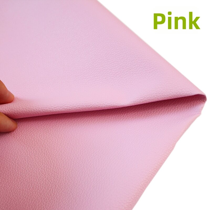 JINTU | PU Leather Fabric Small Embossed Textured Upholstery Soft and Hard Backing Leather