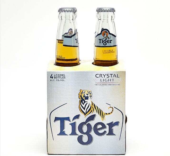 Tiger Crystal Light Beer Bottle 4x 330ML Lazada PH