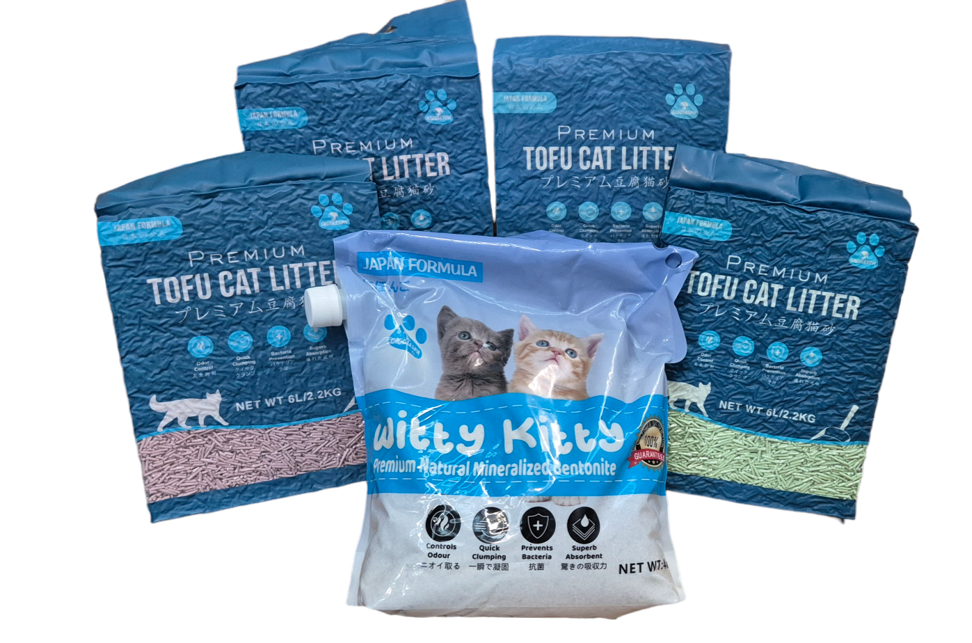 GigglesPh Premium Tofu Cat Litter 6L/2.2kg