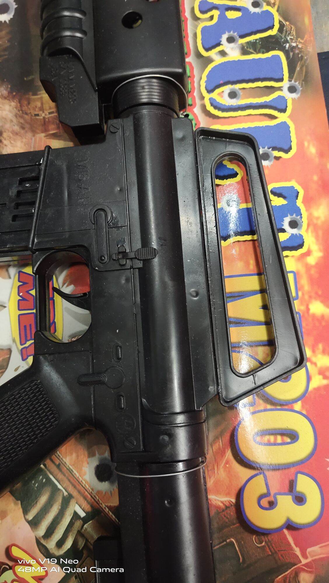 Dynamic Defender Vibrating Sound Toy Gun for Kids - Realistic Playtime Fun. 