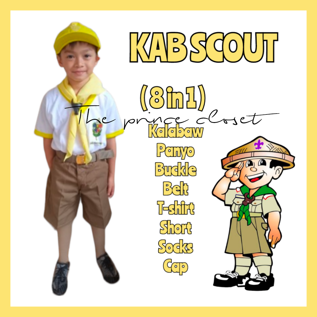 KAB SCOUT UNIFORM SET 8 IN 1 Lazada PH