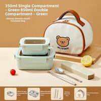 WODEBAIHUI | Thermal Compartmentalized Lunch Box for School Children