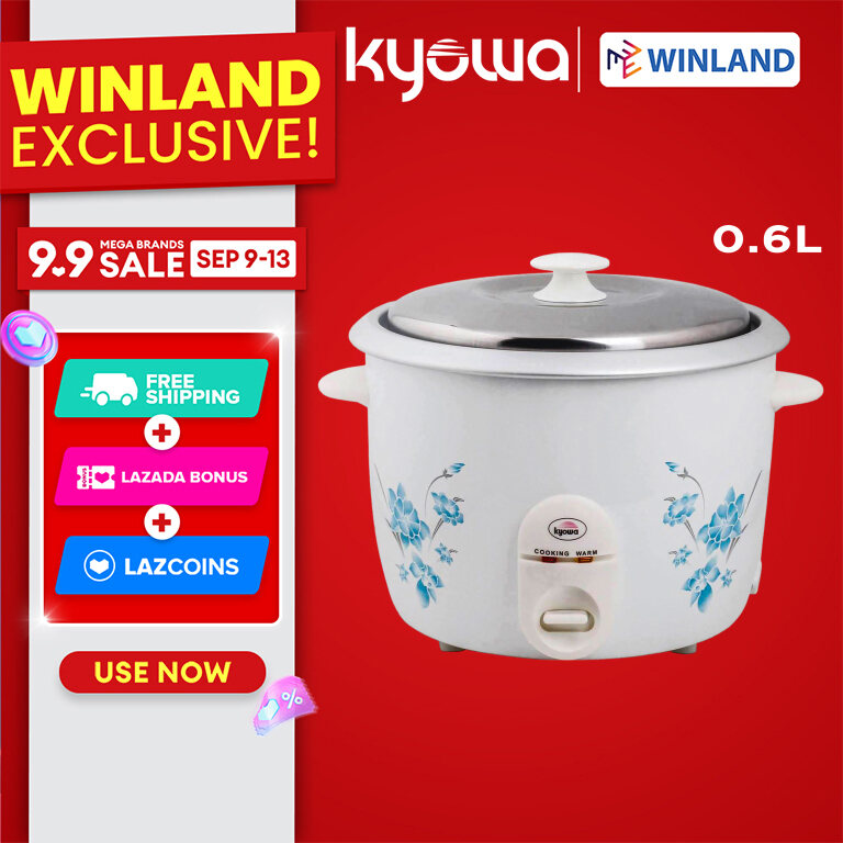 Kyowa by Winland 1.8 Liter / 0.6 Liter Rice Cooker