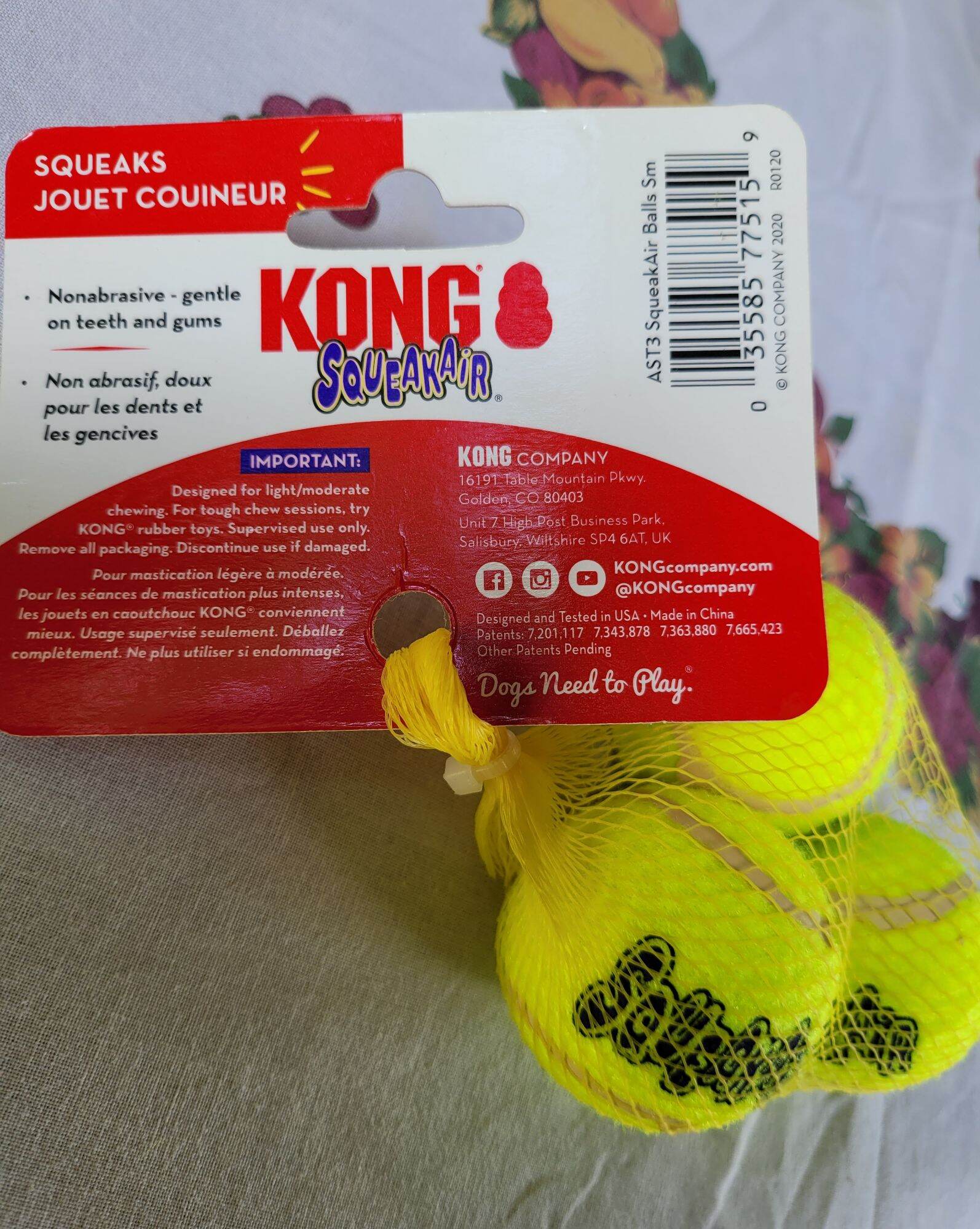 are kong toys made in china