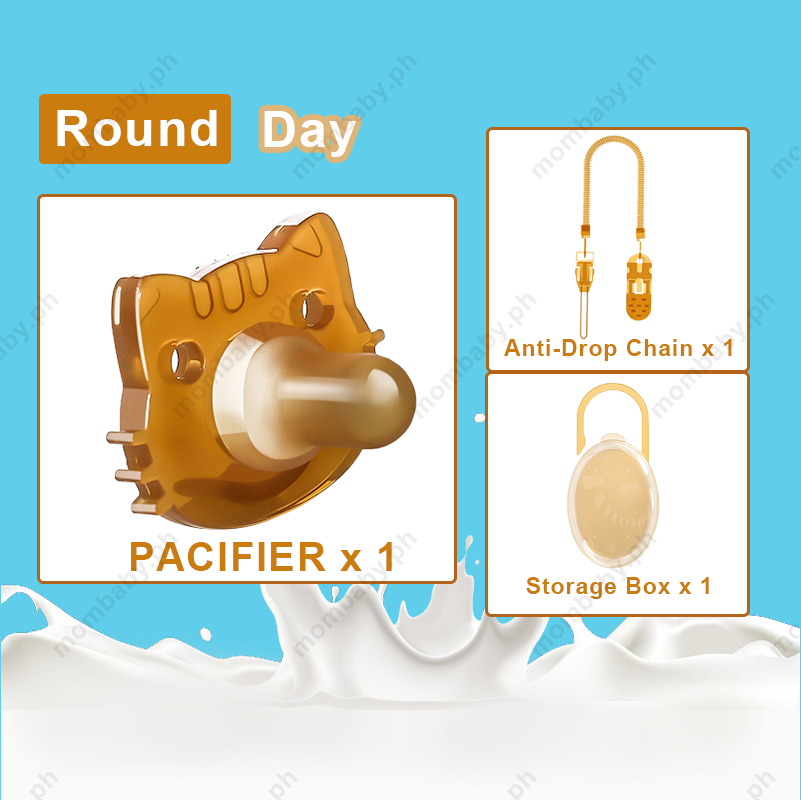 Silver Ion Antibacterial Baby Pacifier With Box Natural Nano Silicone Soft Pacifier For Baby Soothe BabyS Emotions