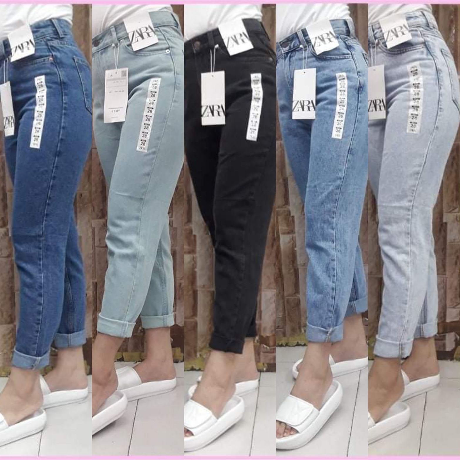 Buy Zara Trouser Pants Women High Waist online
