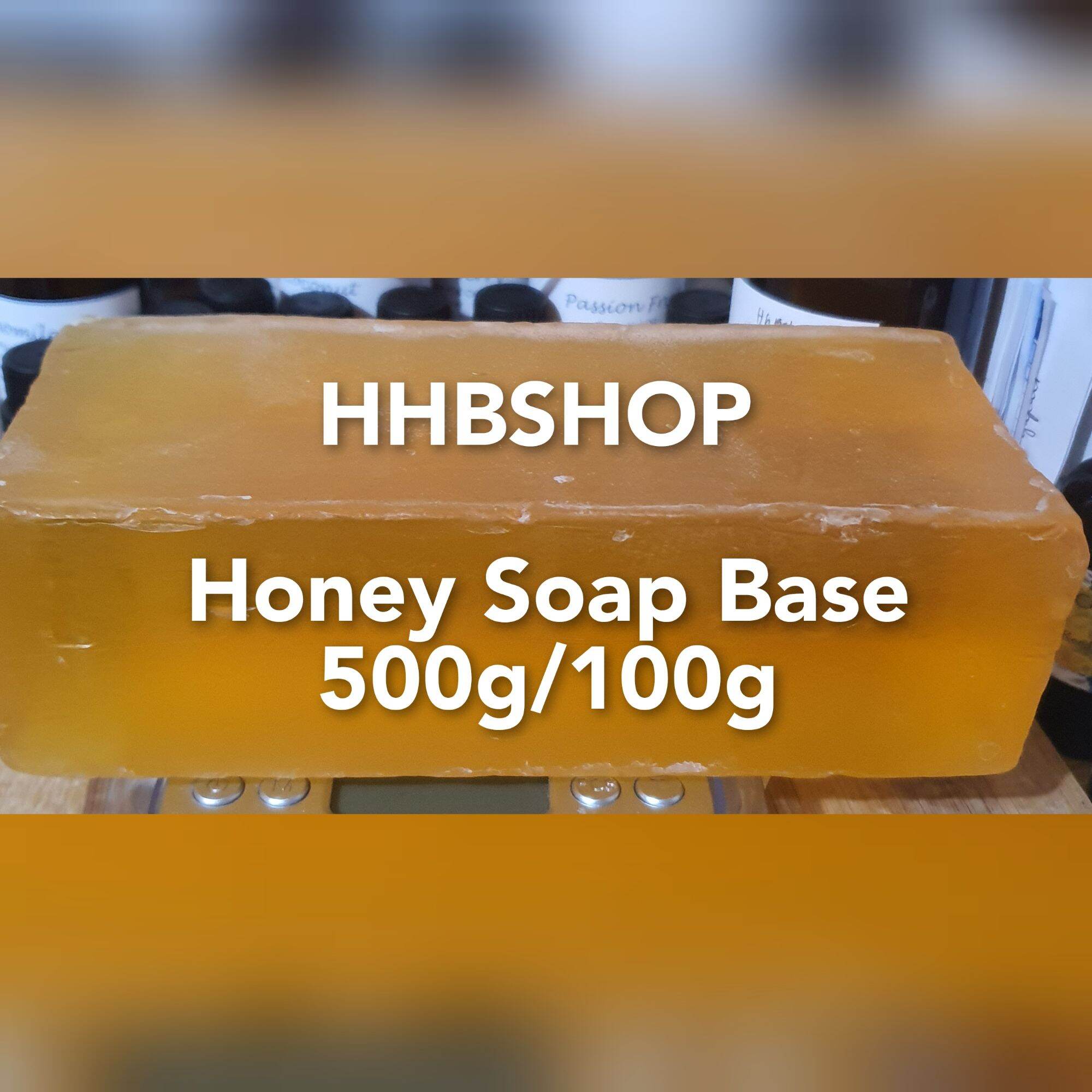 Honey Melt & Pour Soap Base 500g/1KILO