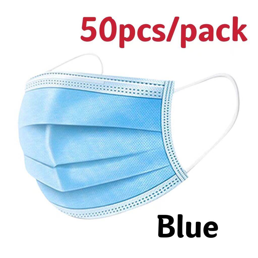 Disposable Mask 50 PCS. Face Mask | Lazada PH