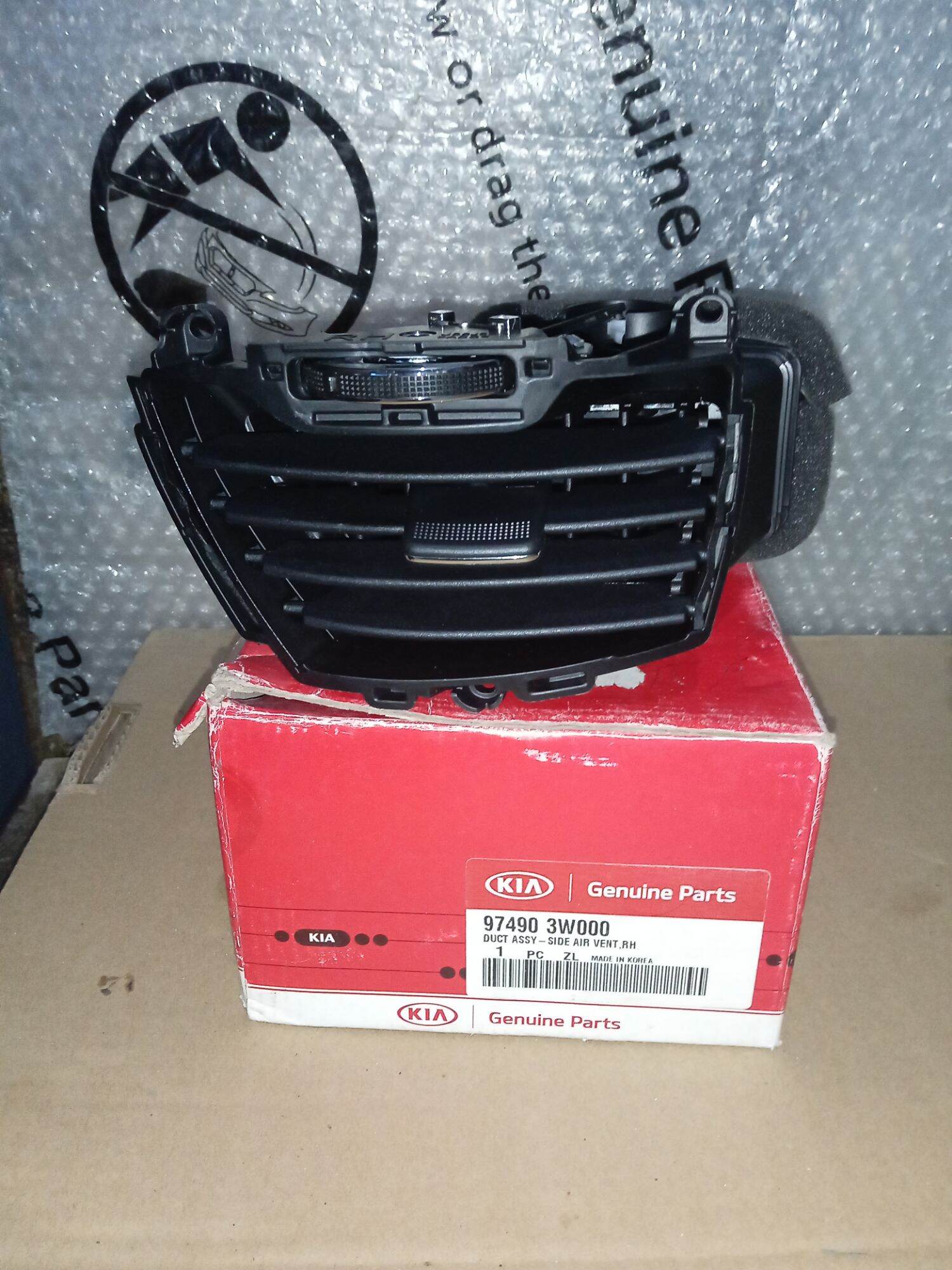 OEM Style Side Air Vent Duct – Passenger Right RH For Kia Sportage 05-10 – 97490-1F000WK