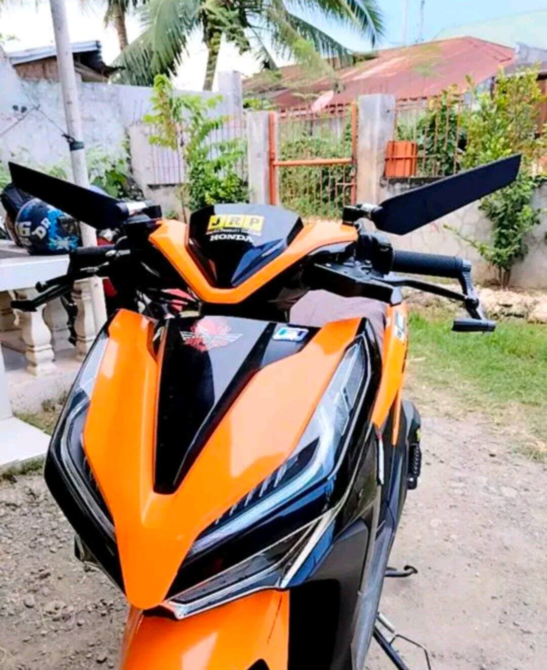 nmax aerox click pcx sniper raider smash wave stealth winglet AERODYNAMIC side mirror. 