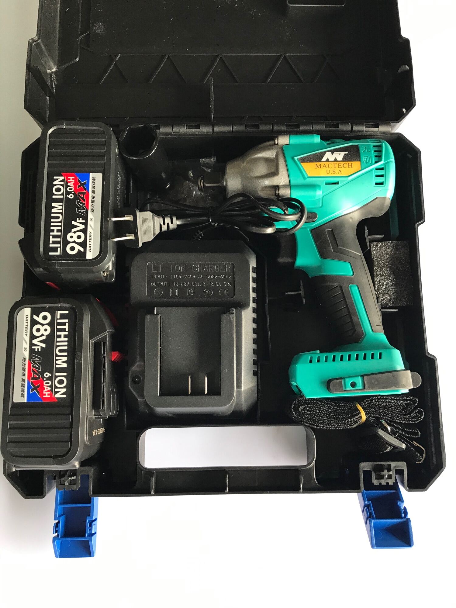 Brushless Mactech 1/2”dr cordless impact wrench