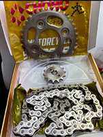 XRM/XRM125/WAVE125 SPROCKET SET 36T-14T/34T-14T CHROME.CHOHO HEAVY DUTY