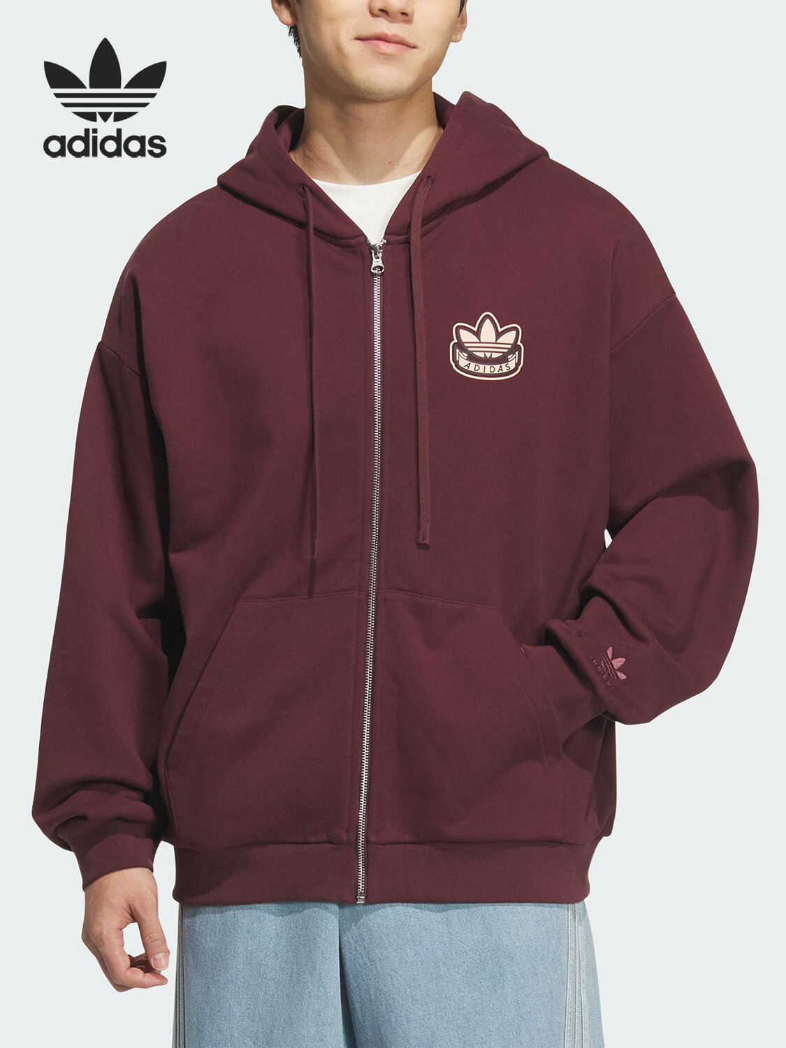 adidas | Unisex Hooded Sportswear Jacket Presyo 4,812 Piso*Libreng Shipping