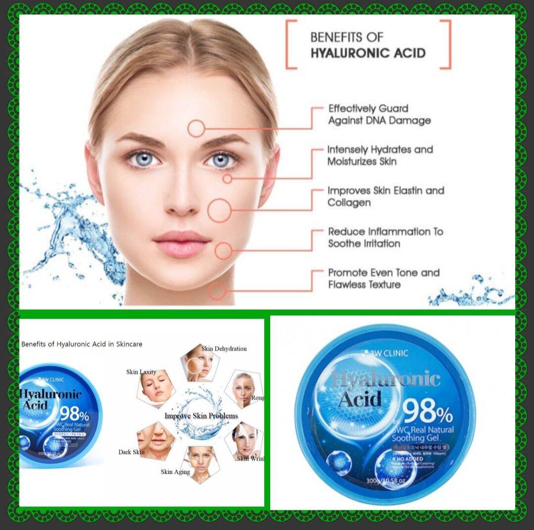 3W Clinic Hyaluronic Acid Soothing Gel 300g Lazada PH