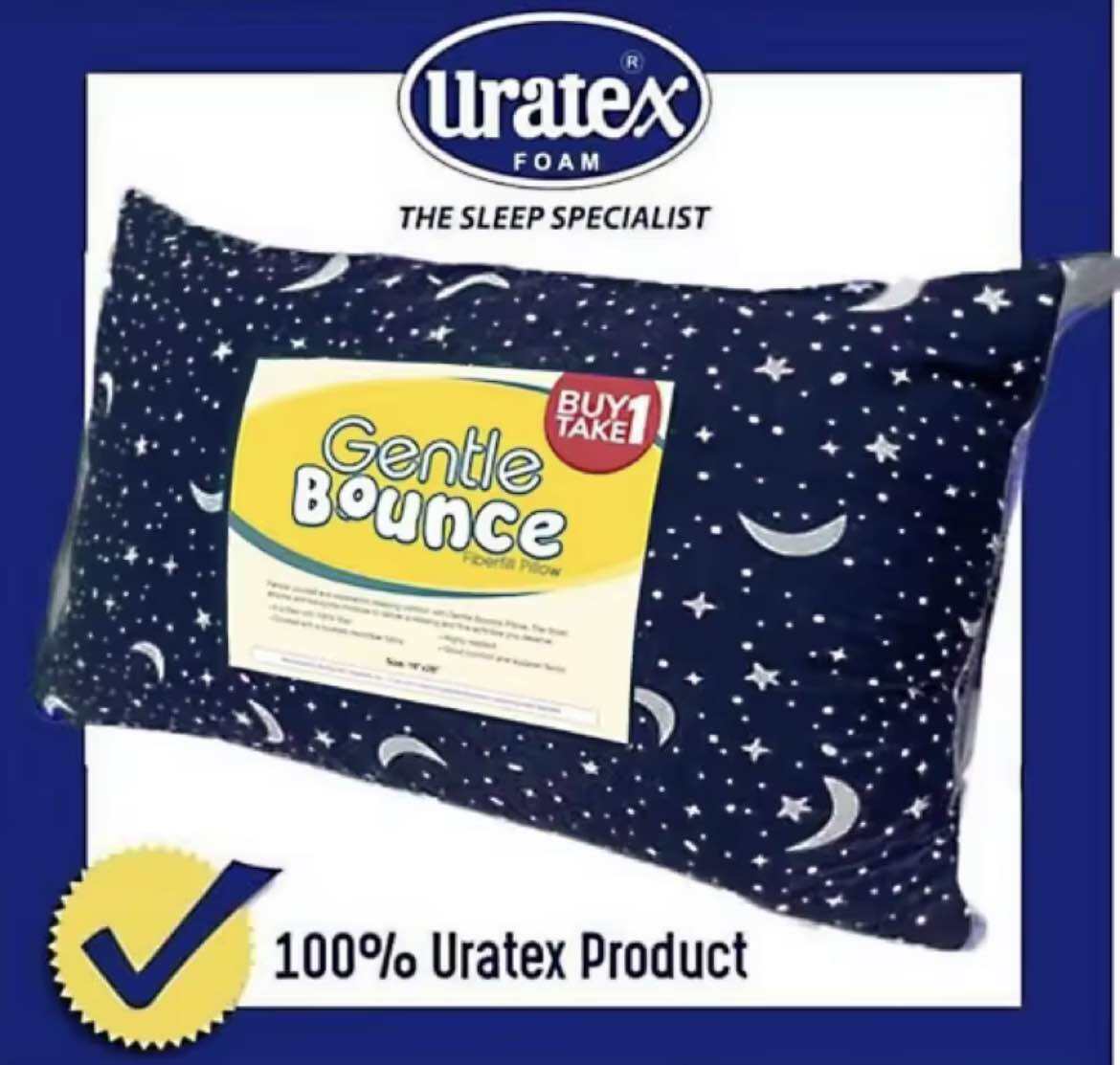 Bounce pillow clearance uratex