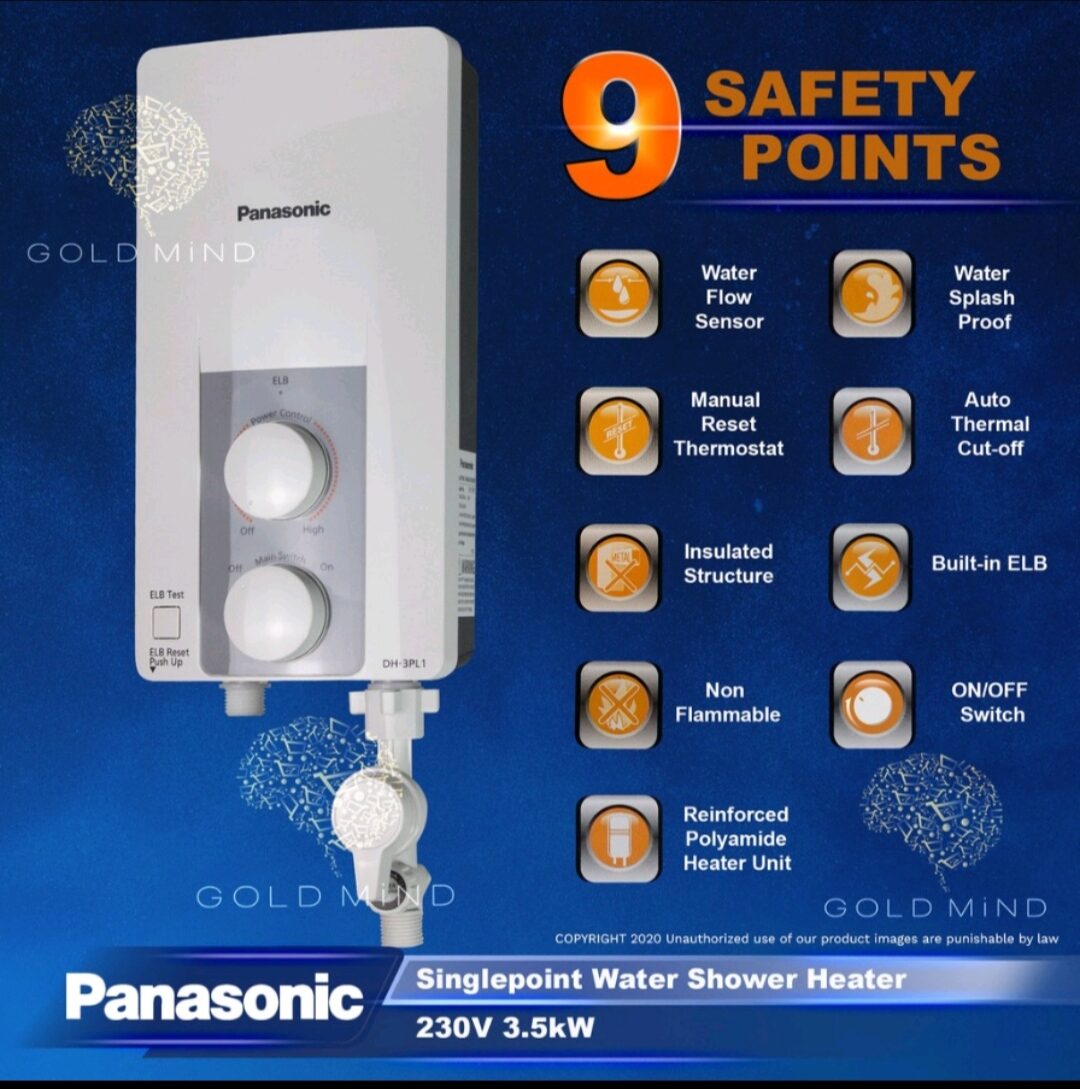 Panasonic water heater DH3PL1 *free installation Lazada PH