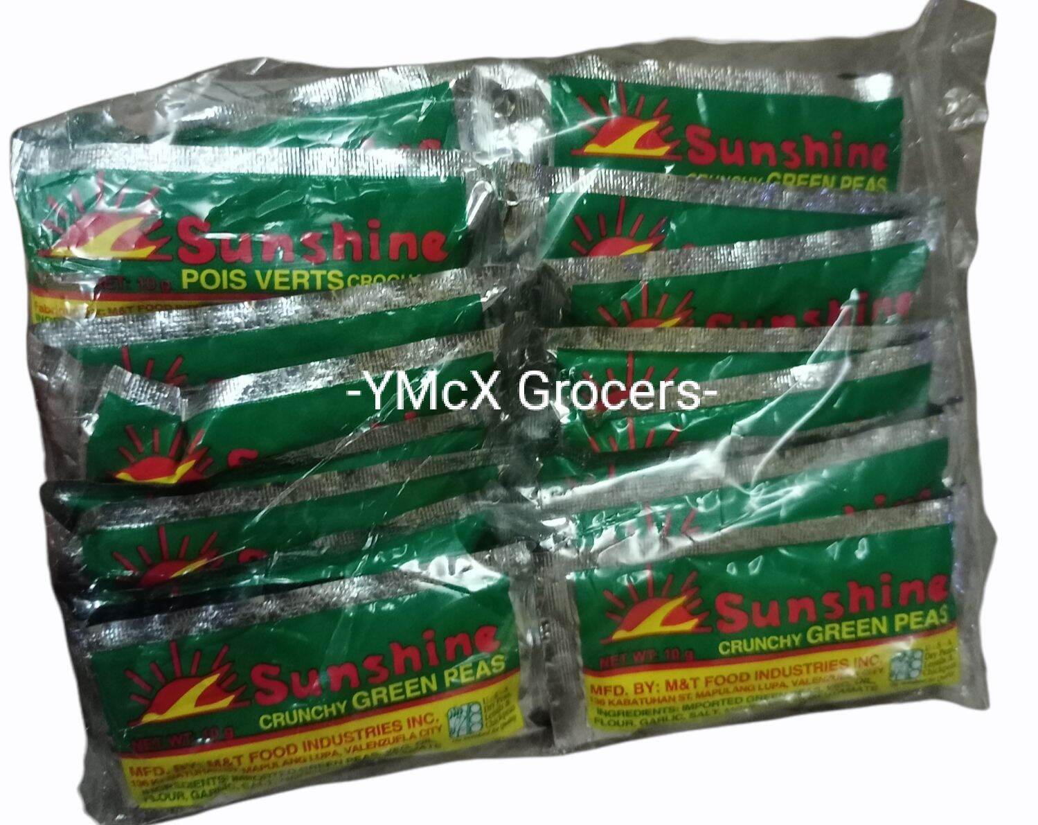 Sunshine Crunchy Green Peas (10g x 20) Lazada PH