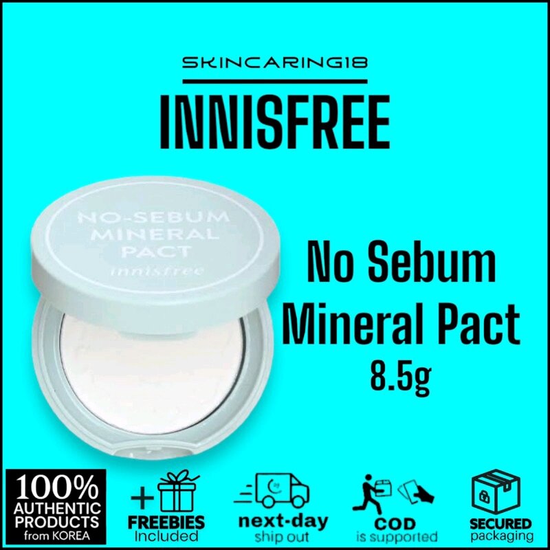 INNISFREE No Sebum Mineral Pact 8.5g By SkinCaring18 Lazada PH