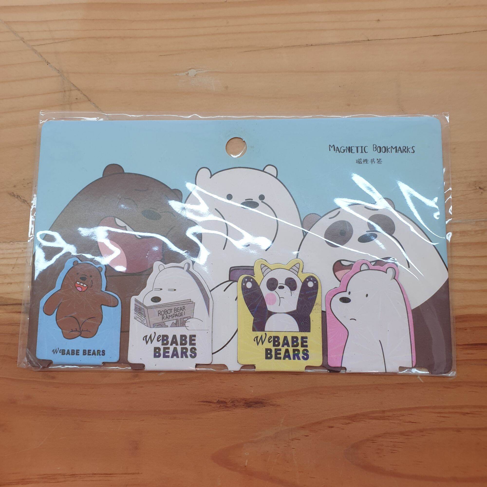 We Bare Bears Magnetic Bookmarks | Lazada PH