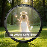 1/4 1/8 Soft White Diffusion Lens Filter 49mm 52mm 55mm 58mm 62mm 67mm 72mm 77mm 82mm for Camera Canon Nikon Sony Lens Filter