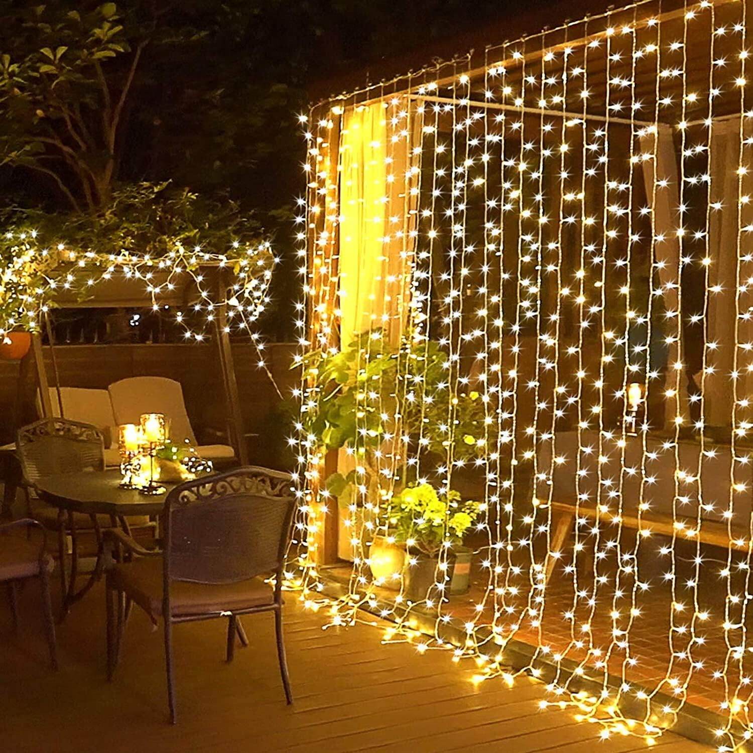 Solar Christmas Fairy Lights for Outdoor Party Decorations (Brand: N/A)