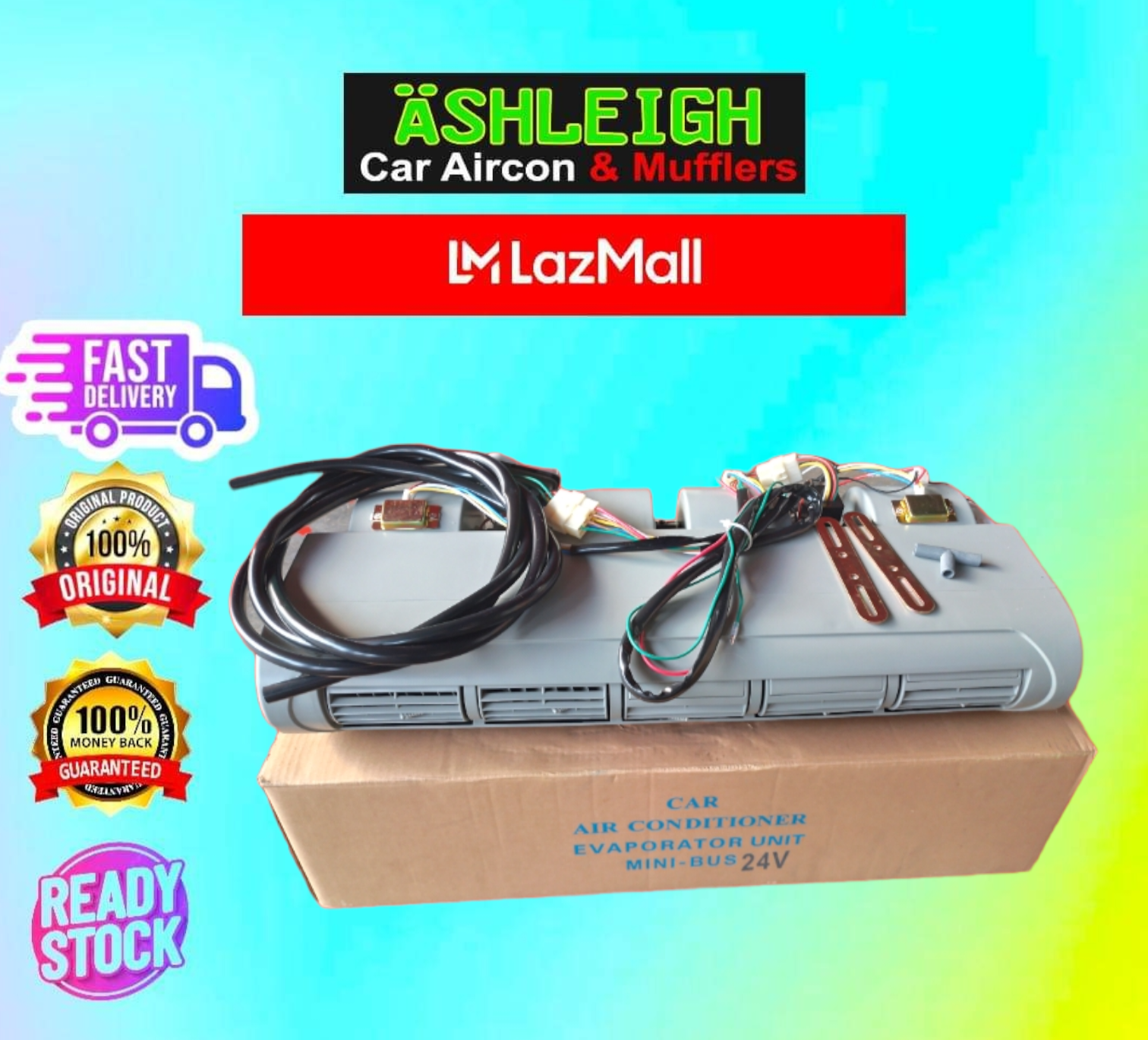 Ashleigh Van Yokohama 24v Hanging Type Evaporator Assembly Car Aircon